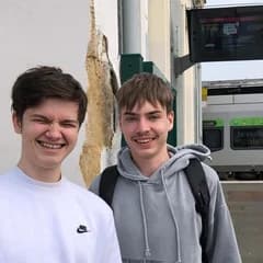 Thomas et Maxime à l’époque